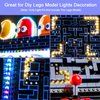 Hilighting Upgraded Led Light Kit Compatible with Lego Icons PAC-Man Arcade Building Blocks Model, Remote Control Compatible with Lego 10323(Model Not Included)