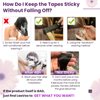 LaaVoo Tape in Hair Extensions Ombre Tape in Extensions Human Hair Balayage Light Brown to Ash Blonde Mix Platinum Blonde Hair Extensions Tape in Human Hair Seamless 18 Inch 20pcs 50g