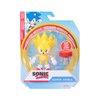 Sonic the Hedgehog 4-inch Super Sonic Action Figure with Red Spring Accessory. Ages 3+ (Officially licensed by Sega)