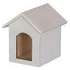 EXCEART Dollhouse Dog House 1/12 Dolls House Dog Kennel Miniature Dollhouse Garden Decoration Accessories