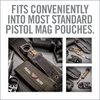 Real Avid Pistol Tool for Gun Maintenance | 19 in 1 Pistol Multitool & Handgun Utility Tool for Striker Fired & 1911 Platforms, Includes 1911 Bushing Wrench, Tanto Knife & Laser Sights Adjusters