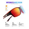 KALIYADI Polarized Sunglasses Men, Mens Sunglasses Polarized UV Protection for Driving Cycling Fishing