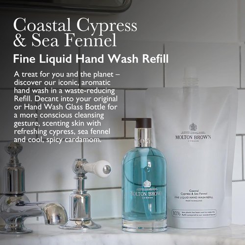 Molton Brown Coastal Cypress and Sea Fennel Hand Wash Refill 13.5 fl. oz.