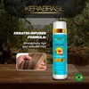 Kerabrasil Argan Oil Hydrating Conditioner 300ml - Vitamin E & Essential Fatty Acids Enriched, Keratin-Infused for Strength, Silky Smooth Hair Care, Detangles & Nourishes