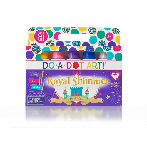 Do A Dot Art! Markers 5-Pack Shimmer Washable Paint Markers, The Original Dot