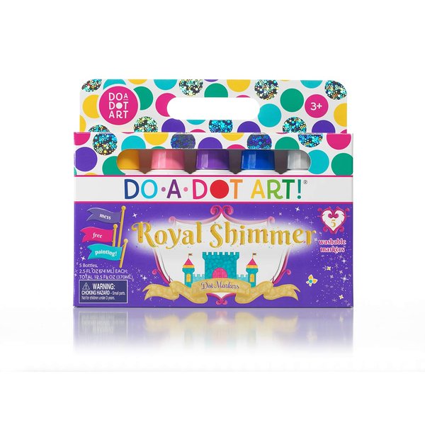 Do A Dot Art! Markers 5-Pack Shimmer Washable Paint Markers, The Original Dot