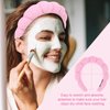 ACO-UINT 3 Pack Spa Headbands for Washing Face, Skincare Headbands Makeup Headband Sponge Face Wash Headband, Terry Cloth Headbands Puffy Hair Band for Washing Face