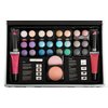 Vokai Makeup Kit Gift Set - 51 Piece - 32 Eye Shadows, 2 Blushes, 2 Lip Glosses, 2 Lipsticks, 2 Eye Liner Pencils, 1 Lip Liner Pencil, 1 Mascara - Case with Carrying Handle
