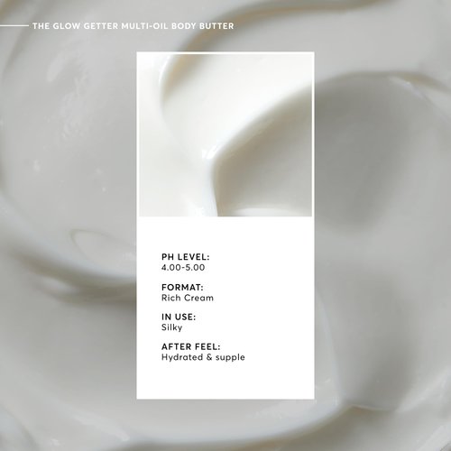Naturium The Glow Getter Whipped Multi-Oil Body Butter, Firming Cream & Body Moisturizer with Shea Butter, 7.7 fl oz