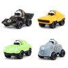 Elementoy 4-Pack Alloy Press and Go Toy Cars, Die-cast Collectible Model Race Cars, Birthday Christmas Holiday Party Gift for Kids 3+, Adults, and Collectors, Multi-Color (Cars #5 to #8)