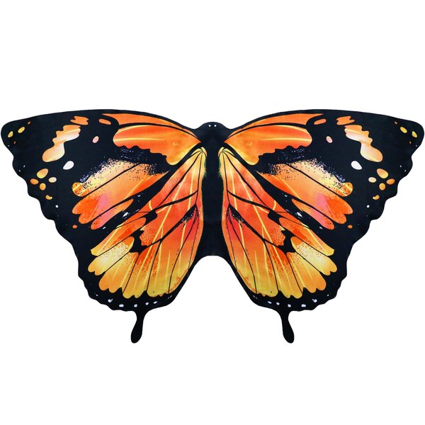 IROLEHOME Monarch-Kids Butterfly-Wings for Girls-Fairy-Wings-Costume Toddler Dress-Up for Play Toys Party Favors Gifts