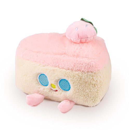Anboor Big Cake Plush Toys, Jumbo Food Stuffed Toys for Kids Funny Plush Pillows Soft Bread Plushies for Boys Grils
