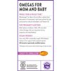 New Chapter Wholemega for Moms Fish Oil Supplement - Prenatal DHA with Omega-3 + Vitamin D3 for Prenatal & Postnatal Support - 90 ct, 500mg Softgels