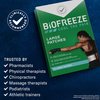 Biofreeze Pain Relief Patches, Knee & Lower Back Pain Relief Patch, Sore Muscle Relief, Neck Pain Relief, Shoulder Pain Relief, Pharmacist Recommended, FSA Eligible, 5 Biofreeze Menthol Patches