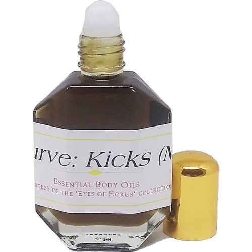 TCEShop Curve: Kicks - Type LC For Men Scented Body Oil Fragrance [Roll-On - Dark Brown - 1/2 oz.] - ID#24972
