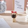 IBWell Bobbleheads Dog for Car Vehicle Automobile Decor,Cute Car Dashboard Bobble Head Boston Terrier Decoration (Pug)