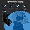 RiptGear Elbow Compression Sleeve - Elbow Brace for Men and Women - Elbow Sleeve for Tendonitis, Tennis Elbow, Golfers Elbow, Bursitis, Elbow Support Treatment for Joint Pain (Small, Black (1 Pack))