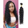 Human Braiding Hair Water Wave Bulk Human Hair for Braiding 1 Bundle 50g 18 Inch No Weft 10A Brazilian Virgin Curly Human Hair Extensions for Boho Braids Wet and Wavy Human Hair Braiding Hair