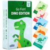 Wildkin Go Fish! Dino Edition Playing Cards for Boys and Girls, Animal Learning Game Cards Activities for Toddlers, Educational Cards to Boost Memory, 48 Cards Dino Go Fish: 2 Fun Games in 1!