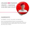 Watercolors INTENSE Semi Permanet Color Depositing Shampoo. Sulfate & Paraben Free to Maintain & Enhance Hair Color 8.5 oz - RED (1 Count)