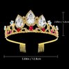 NODG Tiaras and Crowns for Women with Hair Comb Gold Crown for Bride Tiaras for Princess Crown Tiaras Birthday Crowns for Women Princess Crowns and tiaras Women