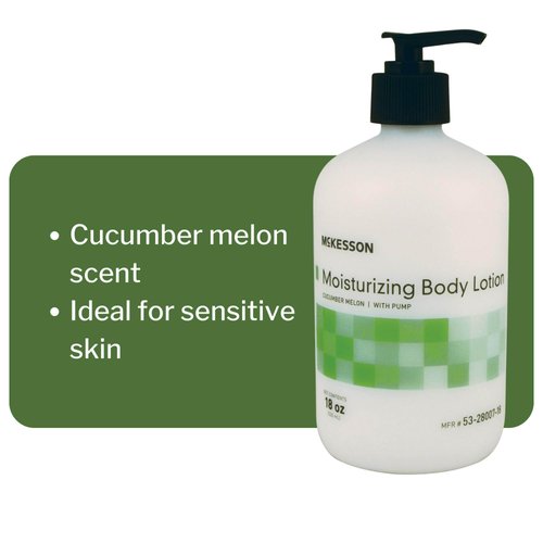 McKesson Moisturizing Hand and Body Lotion - Cucumber Melon Scent - 18 oz, 1 Count