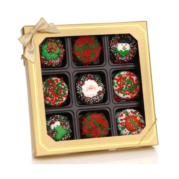 Christmas Oreo Cookies in Gift Box