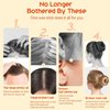 Hair Wax Stick for Kids Styling Gel，Built-In Comb Retractable Easy Styling Baby Hair Gel，No-Greasy Kids Hair Gel, Long Lasting Children's Hair Wax Stick, O.7oz Non-Stick Portable Hair Finishing Stick
