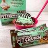FITCRUNCH Snack Size Protein Bars, Designed by Robert Irvine, 6-Layer Baked Bar, 3g of Sugar, Gluten Free & Soft Cake Core (9 Bars, Mint Chocolate Chip)