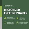 Micronized Creatine Monohydrate Powder - Post Workout Recovery Powder - Muscle, Strength and Energy Production - 5g Unflavored, Non-GMO, Vegan and Gluten Free Creatine Powder for Men - 60 Servings