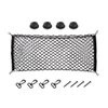 Car Rear Cargo Net, Adjustable Elastic Storage Organizer Net, Trunk Cargo Storage Net, Universal Fit for Car, Vehicle, SUV (35.4"x15.8")