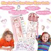 Y YOFUN Decorate Your Own Water Bottle with Tons of Glitter Gem & Unicorn Stickers, BPA Free Tritan Material, 20 oz, Kids Craft Kit & DIY Art, Gift for Girl Age 4 5 6 7 8 9 10 Years Old
