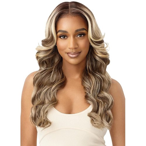 Outre SleekLay Part HD Lace Front Wig ANALIA (DRFF Black Cherry)