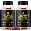 (2 Pack) Alpha Surge Gummies All Natural Premium Support Advanced Formula, 120 Gummies for 2 Months