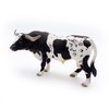 Gemini&Genius Farm Animal Toys, Longhorn Cow Action Figure, Hand Painted, 6 Inches Length, Realistic and Durable Farm Toys for Children Boys and Girls Gift