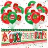 HOWAF Ugly Sweater Christmas Party Decoration Set, Ugly Sweater Party Yard Sign Banner Ugly Sweater Latex Balloons for Winter Christmas Xmas Holiday Yard Outdoor Ouside Decoration