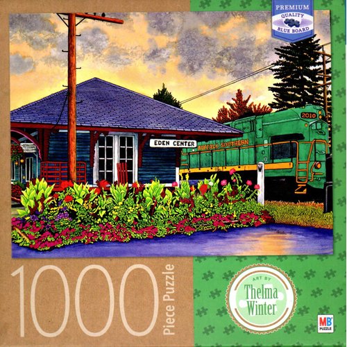 Train Station Eden Center by Thelma Winter 1000 Piece Puzzle