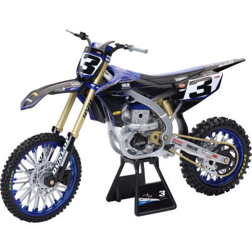 NewRay 1:6 Scale Toy Team YZ450F Eli Tomac #3 W/#1 SX/MX Dirt Bike