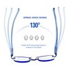 FEIVSN 3-Pack Rimless Reading Glasses For Women, Lightweight Spring Hinge Readers, Classic Elegant Artistic Eyeglasses UV 400 (Mix 2.75 Etc)