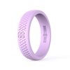 Barbell Bands Silicone Ring For Women | Premium Rubber Wedding Band | Perfect For Fitness, Lifting, Active Lifestyle - Comfortable and Durable (Lilac, 9)