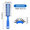 VESS Styling Ceramic Hair Brush 9-row Round Type, for Bow and Styling Made in Japan (No.80 Blue)