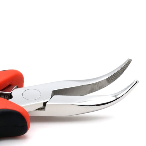 ChoCho Track Hair Extension Curved Tool for Hair Removal Kit with Crochet Hook Needle Micro Links Silicone Rings Beads Plier