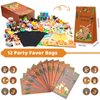 Mepmela Woodland Animal Party Favors, 134 PCS Woodland Birthday Party Supplies - Wild Animals Themed Party Favors for Kids Birthday, Baby Shower, Woodland Party Decorations, Goodie Bag Stuffers