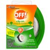OFF! Clip-On Mosquito Repellent, Clip-On Fan Unit and 1 Repellent Refill, Attaches to Belt, Waistband, or Purse