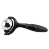 Vinyl Quote Me Roller Massage Ball - Ergonomic Handle Cold Warm Compression Temperature Keeper Stainless Steel Muscle Pain Relief Body Neck Shoulder Back Leg Calf Therapy Ice Heat Hot-Roller Stick