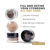 Mela Beauty Studio Brow Pomade, Define & Fill in your Brows, Creamy Formula (0.24 oz., Ash)