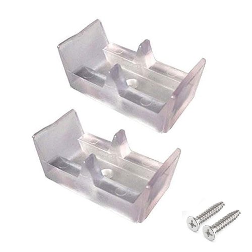Gordon Glass® Framed Sliding Shower Door Clear Bumpers - (Set of 2)