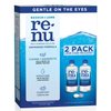 Renu Contact Lens Solution Advanced Formula Multipurpose Lens Cleaner for Eye Contacts, Cleaning, Moisturizing and Disinfecting Care for Soft & Silicon Hydrogel Lenses, 12 Fl Oz (Pack of 2)