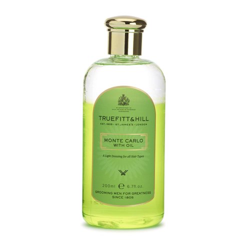 Truefitt &amp; Hill Monte Carlo, Luxury Non-Greasy Hair Oil Designed for All Hair Types, Soothes Scal...