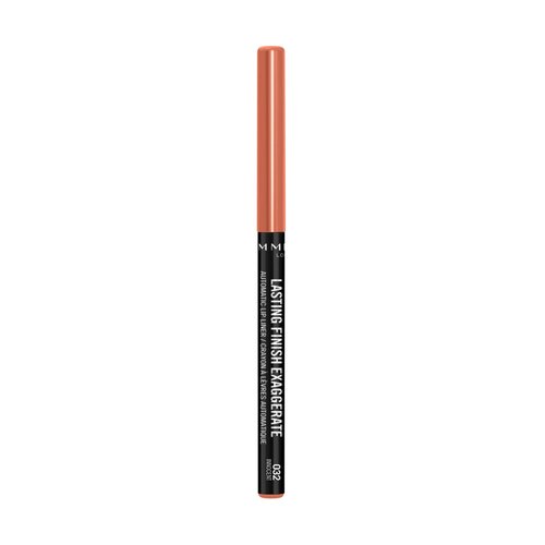 Rimmel Lasting Finish Exaggerate Automatic Lip Liner - Rich, Smooth Formula for Long Lasting Lip Looks - 32 Innocent, .01oz